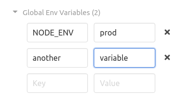 Global Env Variables